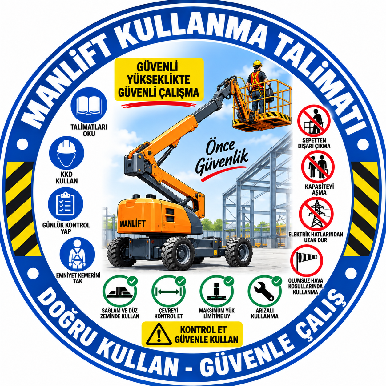 Manlift Kullanma Talimatı