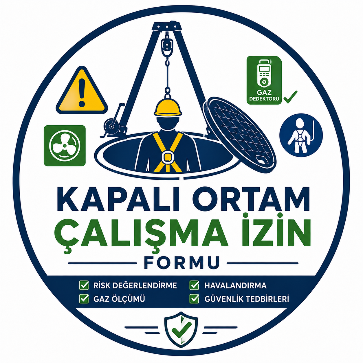 Kapalı Ortam Çalışma İzin Formu